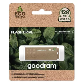 GOODRAM Flash-Laufwerk 128GB UME3, USB 3.0, ECO FRIENDLY