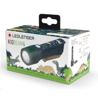 Ledlenser Kidbeam 4 Dino-Taschenlampe, für Kinder Ledlenser Kidbeam 4 Dino-Taschenlampe, für Kinder