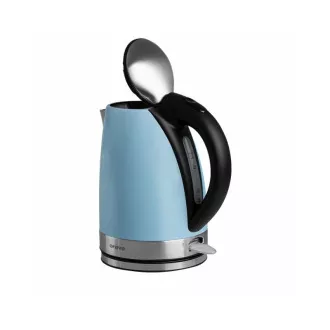 Orava VK-3217 BL elektrischer Wasserkocher, 2000 W, 1,7 l, Abschaltautomatik, hellblau