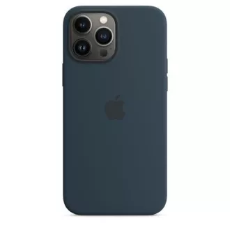 APPLE iPhone 13 Pro Max Silikonhülle mit MagSafe - Abyss Blau APPLE iPhone 13 Pro Max Silikonhülle mit MagSafe - Abyss Blau