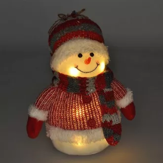 Solight LED-Schneemann, 26cm, 6x LED, IP20, 3x AA Solight LED-Schneemann, 26cm, 6x LED, IP20, 3x AA