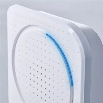 Solight Funk-Bewegungsmelder/Gong, externer PIR-Sensor, batteriebetrieben, weiß