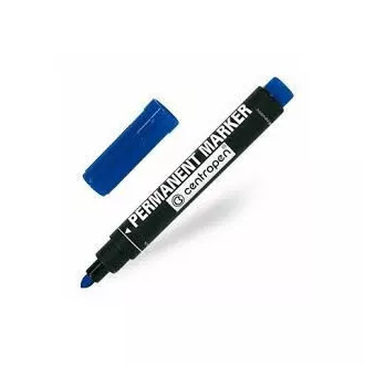 Marker Centropen 8566 permanent blau zylindrische Spitze 2,5mm Marker Centropen 8566 permanent blau zylindrische Spitze 2,5mm