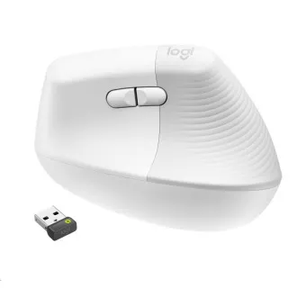 Logitech Lift Vertical Ergonomic Mouse für Business, Mac, weiß/hellgrau Logitech Lift Vertical Ergonomic Mouse für Business, Mac, weiß/hellgrau