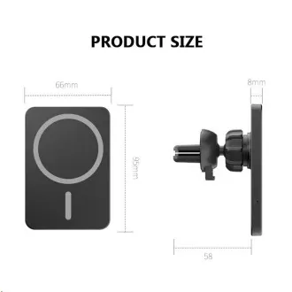 1stCOOL Wireless QI Ladegerät 15W, magnetisch, MagSafe kompatibel, schwarz 1stCOOL Wireless QI Ladegerät 15W, magnetisch, MagSafe kompatibel, schwarz