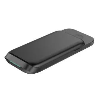 1stCOOL Wireless QI Charger 3in1, faltbar, Apple kompatibel, schwarz