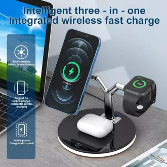 1stCOOL Drahtlose QI-Ladestation 3in1, MagSafe-kompatibel 1stCOOL Drahtlose QI-Ladestation 3in1, MagSafe-kompatibel