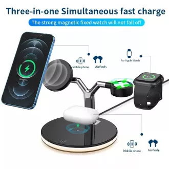 1stCOOL Drahtlose QI-Ladestation 3in1, MagSafe-kompatibel 1stCOOL Drahtlose QI-Ladestation 3in1, MagSafe-kompatibel