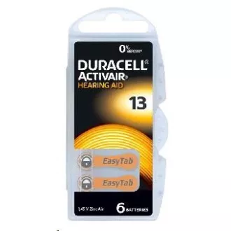 Duracell DA 13 P6 Easy Tab 6er-Pack