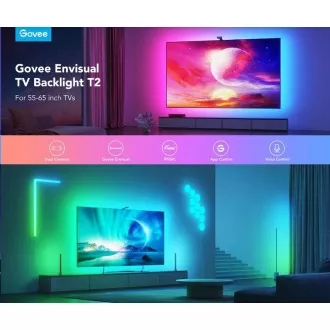 Govee DreamView T2 DUAL TV 55-65" SMART LED-Hintergrundbeleuchtung RGBIC