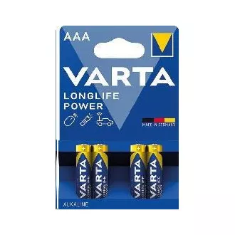 Varta LR03/4BP Longlife POWER (HIGH ENERGY) (Blistr 4pcs) Varta LR03/4BP Longlife POWER (HIGH ENERGY) (Blistr 4pcs)