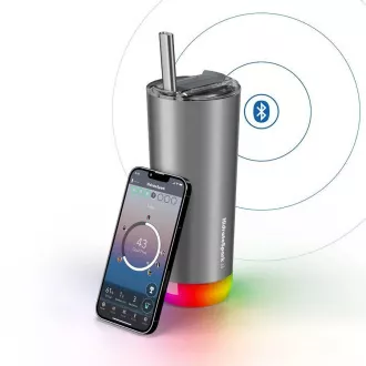 HidrateSpark Pro Tumbler - Smarte Trinkflasche, 592 ml, Edelstahl HidrateSpark Pro Tumbler - Smarte Trinkflasche, 592 ml, Edelstahl