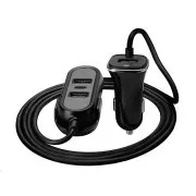 TRACER Autoladegerät 12-24V Multicharge 3xUSB 7, 2A   PD 18W