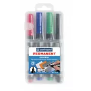 Marker Centropen 8576/4 permanent 4 Farben Keilspitze 1-4,6mm