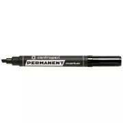 Marker Centropen 8576 permanent schwarz Keilspitze 1-4,6mm