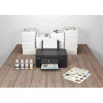Canon PIXMA Drucker schwarz G3470 BLACK (nachfüllbare Tintenpatronen) - MF (Drucken, Kopieren, Scannen), USB, Wi-Fi - A4/11min. Canon PIXMA Drucker schwarz G3470 BLACK (nachfüllbare Tintenpatronen) - MF (Drucken, Kopieren, Scannen), USB, Wi-Fi - A4/11min.