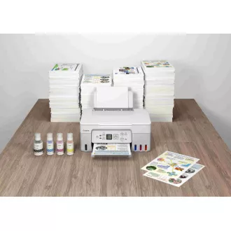 Canon PIXMA Drucker weiß G3470 WHITE (nachfüllbare Tintenpatronen) - MF (Drucken, Kopieren, Scannen), USB, Wi-Fi - A4/11min. Canon PIXMA Drucker weiß G3470 WHITE (nachfüllbare Tintenpatronen) - MF (Drucken, Kopieren, Scannen), USB, Wi-Fi - A4/11min.