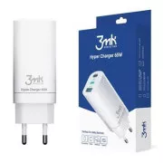 3mk Netzladegerät - Hyper Charger 65W, weiß