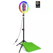 CONNECT IT Streaming Box Selfie10Ring kreisförmige 10" RGB-LED-Leuchte