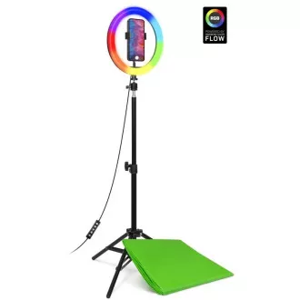 CONNECT IT Streaming Box Selfie10Ring kreisförmige 10" RGB-LED-Leuchte CONNECT IT Streaming Box Selfie10Ring kreisförmige 10" RGB-LED-Leuchte