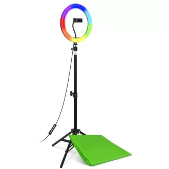 CONNECT IT Streaming Box Selfie10Ring kreisförmige 10" RGB-LED-Leuchte CONNECT IT Streaming Box Selfie10Ring kreisförmige 10" RGB-LED-Leuchte