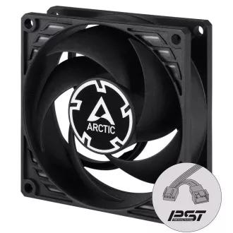 ARCTIC Lüfter P8 PWM PST 80 x 80 x 25mm, schwarz