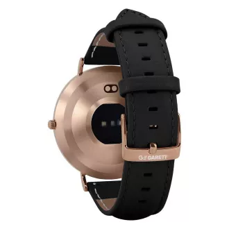 Garett Smartwatch Verona gold, schwarzes Armband