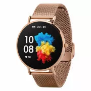 Garett Smartwatch Verona Gold, Stahl