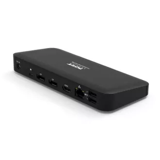PORT Dockingstation für bis zu 9 Peripheriegeräte über USB-C, schwarz