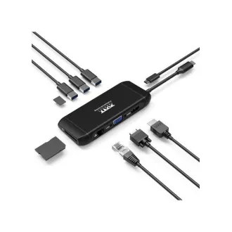 PORT 8-in-1-Dockingstation mit bis zu 100 W Leistung PORT 8-in-1-Dockingstation mit bis zu 100 W Leistung