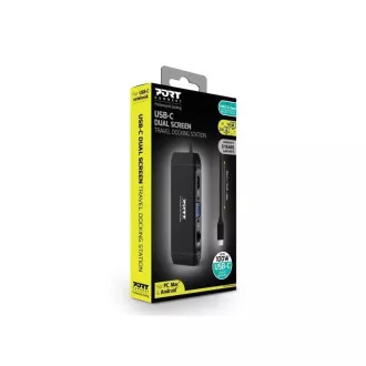 PORT 8-in-1-Dockingstation mit bis zu 100 W Leistung PORT 8-in-1-Dockingstation mit bis zu 100 W Leistung