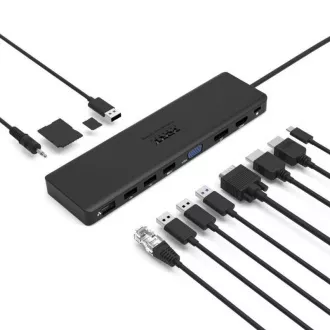 PORT 11-in-1-Dockingstation mit bis zu 100 W Leistung PORT 11-in-1-Dockingstation mit bis zu 100 W Leistung