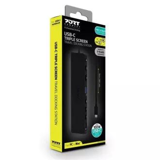 PORT 11-in-1-Dockingstation mit bis zu 100 W Leistung PORT 11-in-1-Dockingstation mit bis zu 100 W Leistung