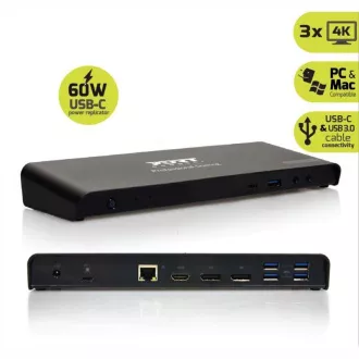 PORT 11-in-1-Dockingstation mit bis zu 60 W Leistung PORT 11-in-1-Dockingstation mit bis zu 60 W Leistung