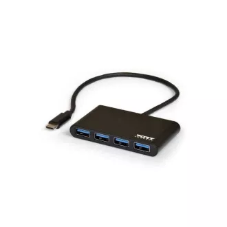 PORT-Hub USB-C mit 4x USB 3.0-Anschlüssen PORT-Hub USB-C mit 4x USB 3.0-Anschlüssen