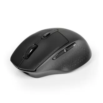 PORT wiederaufladbare Maus mit dualer Funkverbindung, BT, 2, 4 GHz, USB-A/C, schwarz PORT wiederaufladbare Maus mit dualer Funkverbindung, BT, 2, 4 GHz, USB-A/C, schwarz