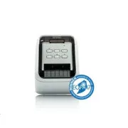 BROTHER Etikettendrucker QL-810W - 62mm, thermisch, USB WIFI Profi-Etikettendrucker /Beim Kauf DK-22251 drucken rot /