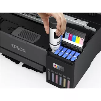 EPSON Druckertinte EcoTank L8050, A4, 1440x5760dpi, 25ppm, Wi-Fi, 5 Jahre Garantie nach kostenloser Registrierung