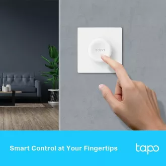 TP-Link Tapo S200D Smart Button mit Einbaurahmen TP-Link Tapo S200D Smart Button mit Einbaurahmen