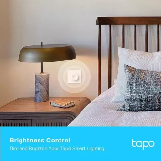 TP-Link Tapo S200D Smart Button mit Einbaurahmen TP-Link Tapo S200D Smart Button mit Einbaurahmen