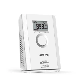 GARNI 102Q - drahtloser CO2-Konzentrationssensor für Innenräume GARNI 102Q - drahtloser CO2-Konzentrationssensor für Innenräume