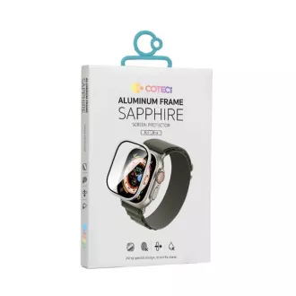 COTECi Titanium Legierung Rahmen Saphir Film für Apple Watch Ultra 49mm COTECi Titanium Legierung Rahmen Saphir Film für Apple Watch Ultra 49mm