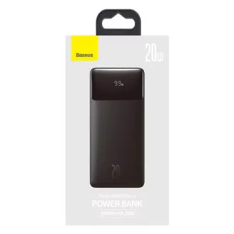 Baseus Bipow Powerbank mit Digitalanzeige 10000mAh 20W schwarz Baseus Bipow Powerbank mit Digitalanzeige 10000mAh 20W schwarz