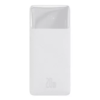 Baseus Bipow Powerbank mit digitaler Anzeige 30000mAh 20W weiß