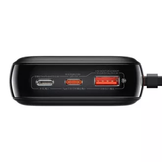 Baseus Qpow Pro Digitales Display Schnellladung Power Bank 20000mAh 20W iP Schwarz Baseus Qpow Pro Digitales Display Schnellladung Power Bank 20000mAh 20W iP Schwarz