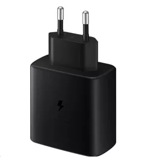 Samsung Reiseladegerät EP-T4510XBE, Schnellladung 45W, USB-C USB-C Datenkabel, schwarz Samsung Reiseladegerät EP-T4510XBE, Schnellladung 45W, USB-C USB-C Datenkabel, schwarz