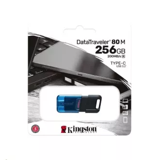 Kingston Flash Drive 256GB DataTraveler DT80 M (USB-C 3.2 Gen 1)