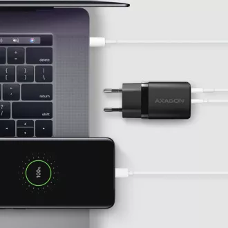 AXAGON ACU-PQ30, Ladegerät 30W, 2x Anschluss (USB-A USB-C), PD3.0/PPS/QC4 /SFC/AFC/Apple, schwarz AXAGON ACU-PQ30, Ladegerät 30W, 2x Anschluss (USB-A USB-C), PD3.0/PPS/QC4 /SFC/AFC/Apple, schwarz