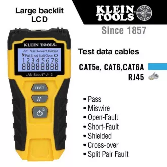 KLEIN TOOLS - LAN Scout ® Junior 2 Kabeltester