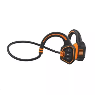 EVOLVEO BoneSwim MP3 16GB drahtloser Kopfhörer, Wangenknochen, orange